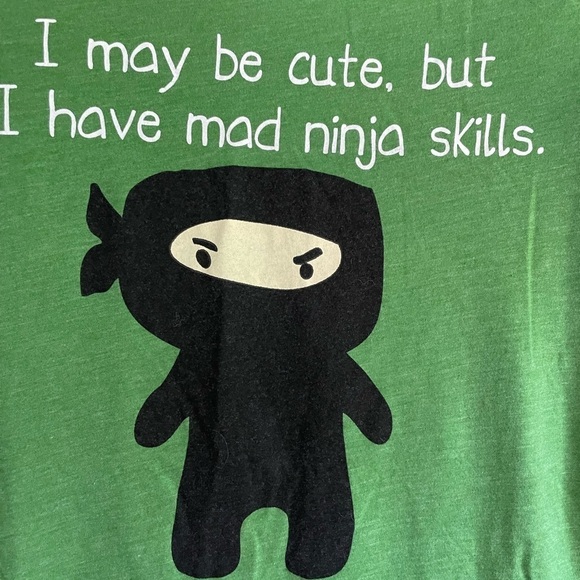 Y2K 3 baby tee bundle hello kitty, family guy, ninja. - Picture 6 of 16